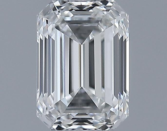 0.63ct Emerald F VS1 Natural Diamond