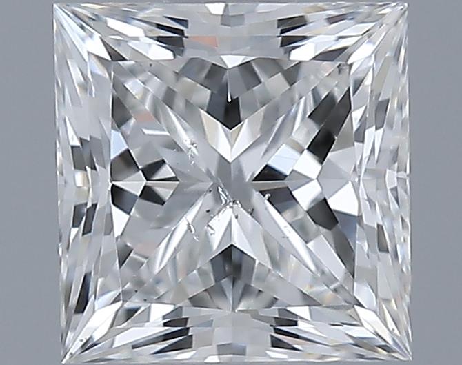 0.7ct Princess F SI2 Natural Diamond