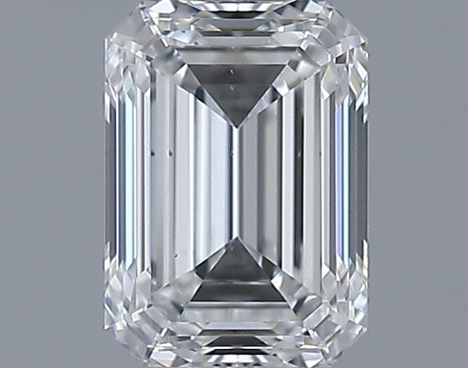0.72ct Emerald F VS2 Natural Diamond