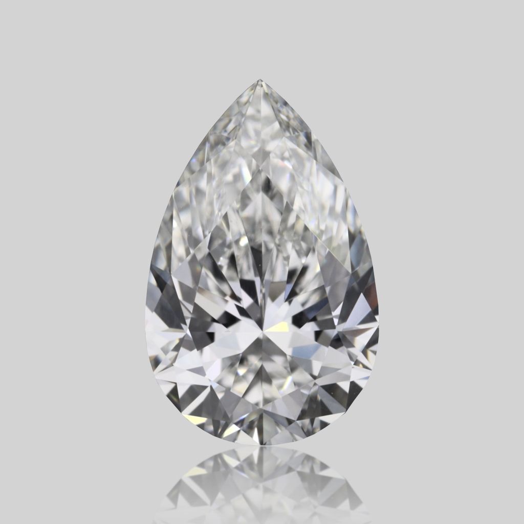 0.71ct Pear F VVS1 Natural Diamond