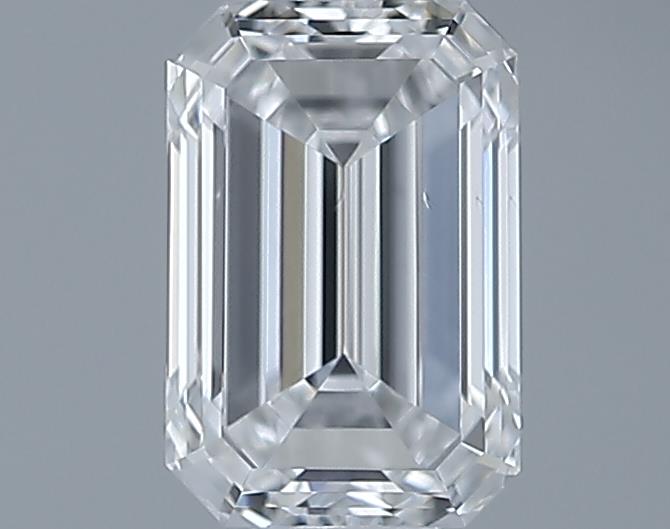 0.58ct Emerald D VS2 Natural Diamond