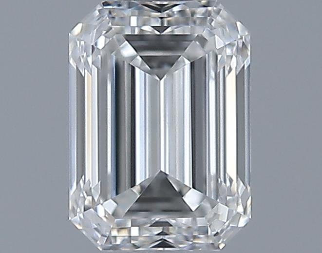 0.7ct Emerald F VS2 Natural Diamond