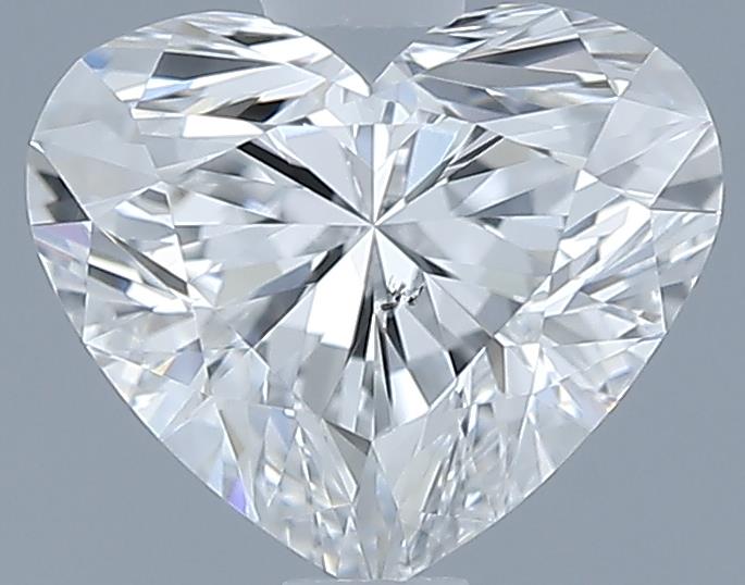 0.71ct Heart F SI1 Natural Diamond