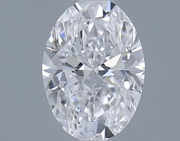 0.51ct Oval D VVS1 Natural Diamond