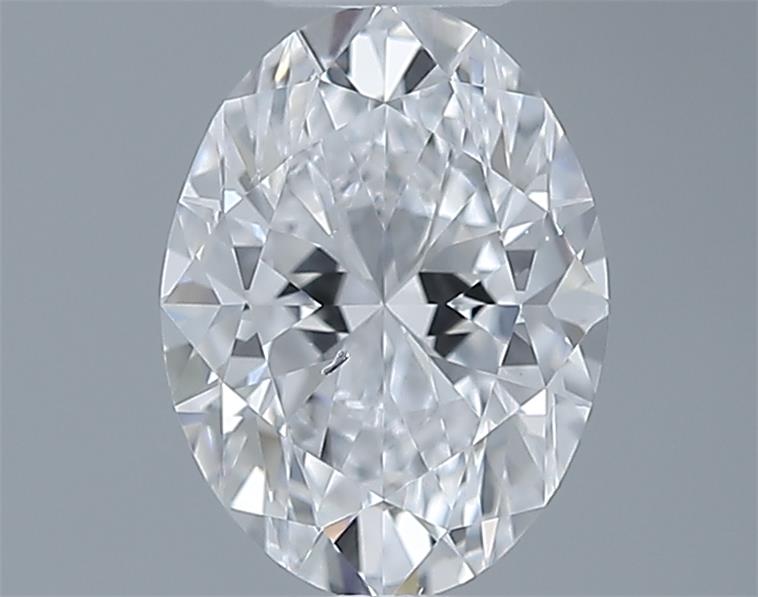 0.7ct Oval D SI1 Natural Diamond