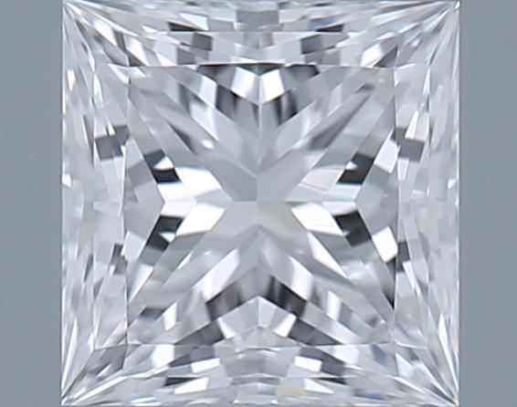 0.51ct Princess F VVS2 Natural Diamond
