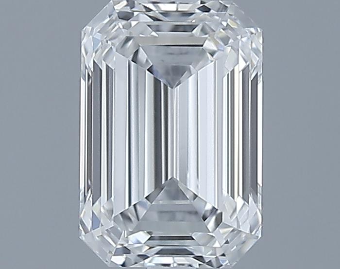 0.71ct Emerald F VVS1 Natural Diamond