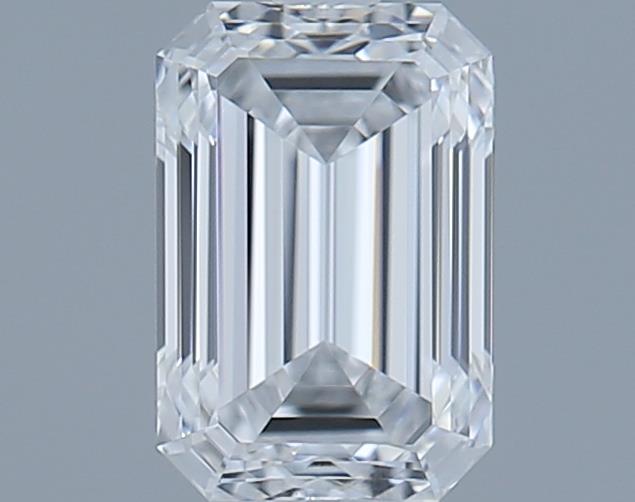0.53ct Emerald D VVS1 Natural Diamond
