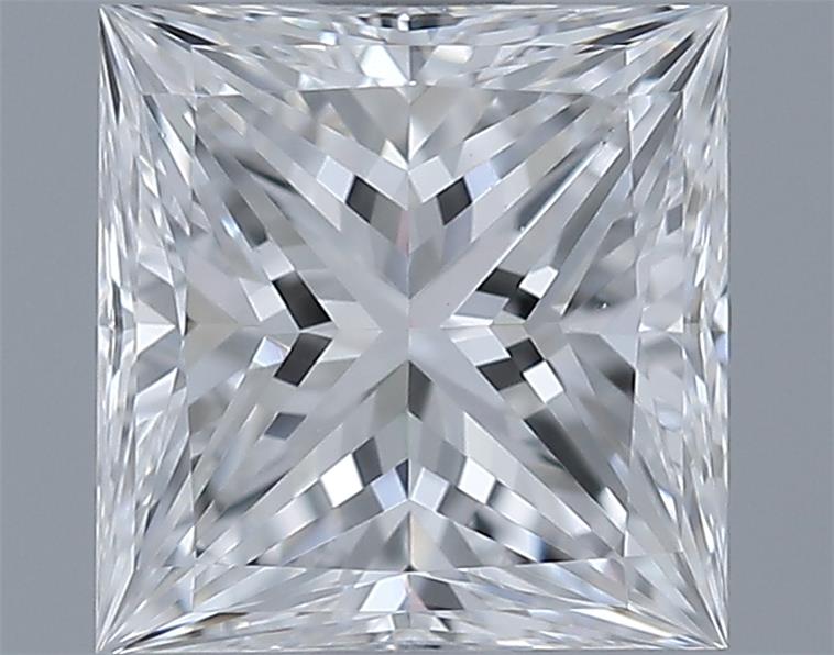 0.9ct Princess D VS2 Natural Diamond