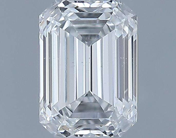 0.6ct Emerald E VS2 Natural Diamond