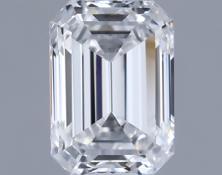0.7ct Emerald D VVS1 Natural Diamond