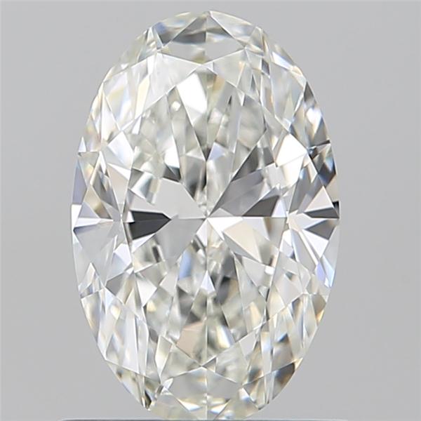 0.91ct Oval H VVS1 Natural Diamond