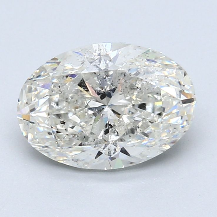 2.52ct Oval H SI2 Natural Diamond