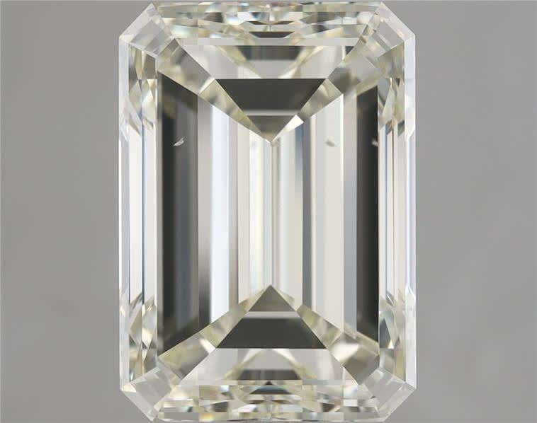 6.01ct Emerald L VS2 Natural Diamond