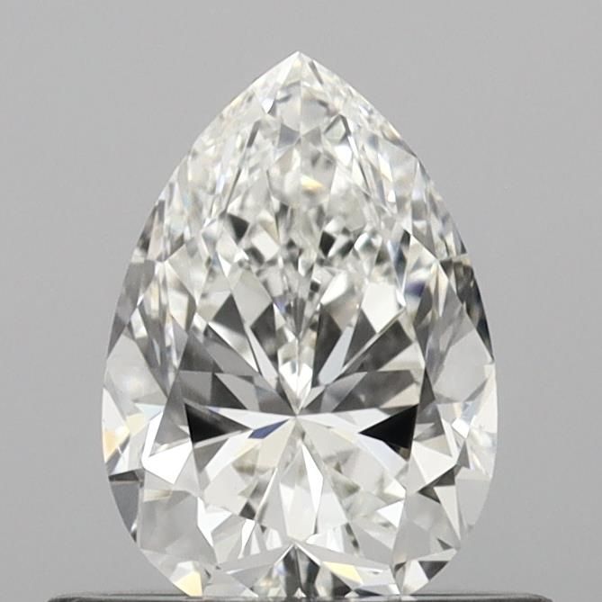 0.7ct Pear F VVS2 Natural Diamond