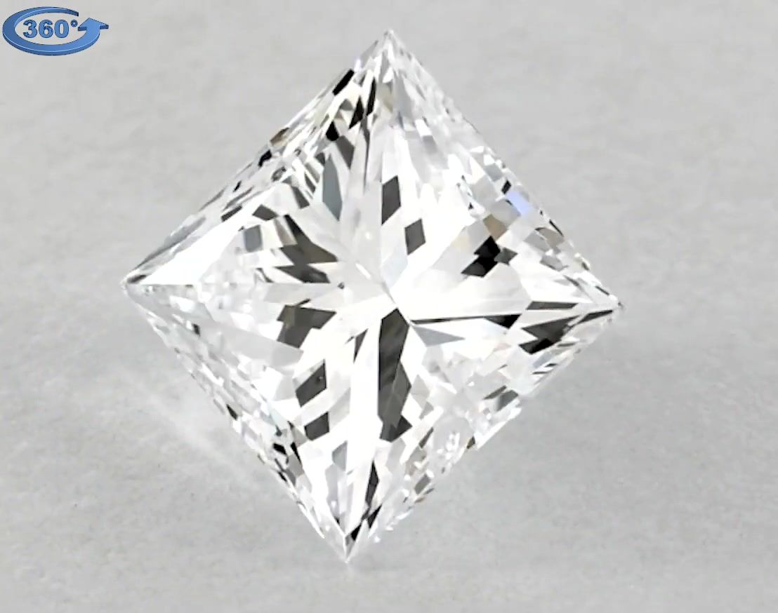 2.01ct Princess E VS2 Natural Diamond