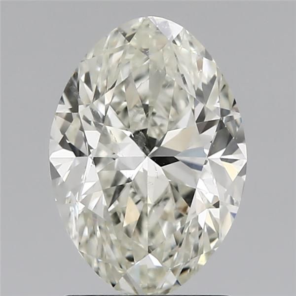 2.01ct Oval J SI2 Natural Diamond