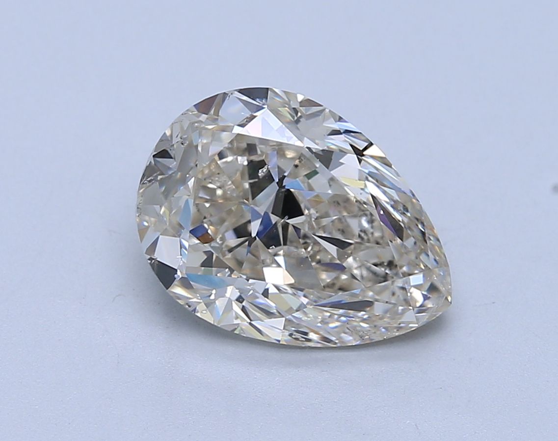 4.01ct Pear L SI2 Natural Diamond