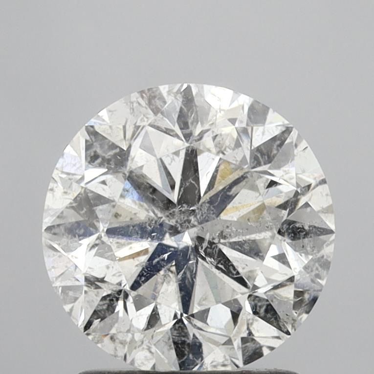 1.71ct Round F SI2 Natural Diamond