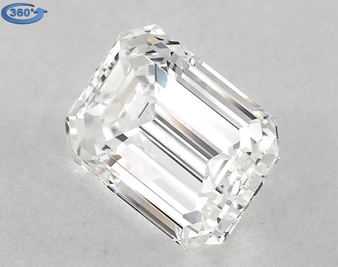 1.51ct Emerald G VS1 Natural Diamond