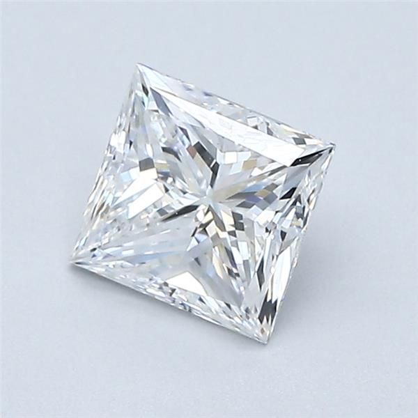 0.91ct Princess D VS2 Natural Diamond