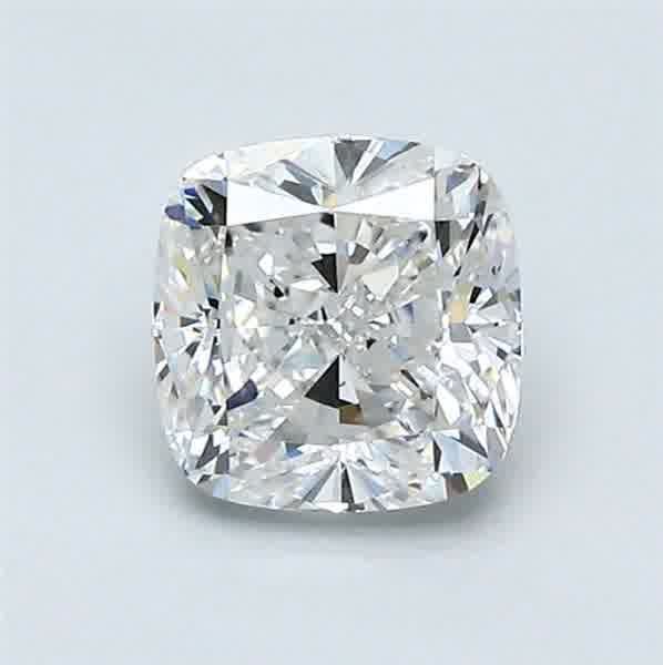 0.97ct Cushion F VS1 Natural Diamond