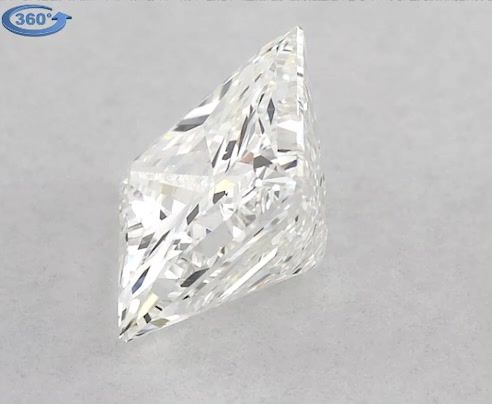 0.62ct Princess I VS2 Natural Diamond