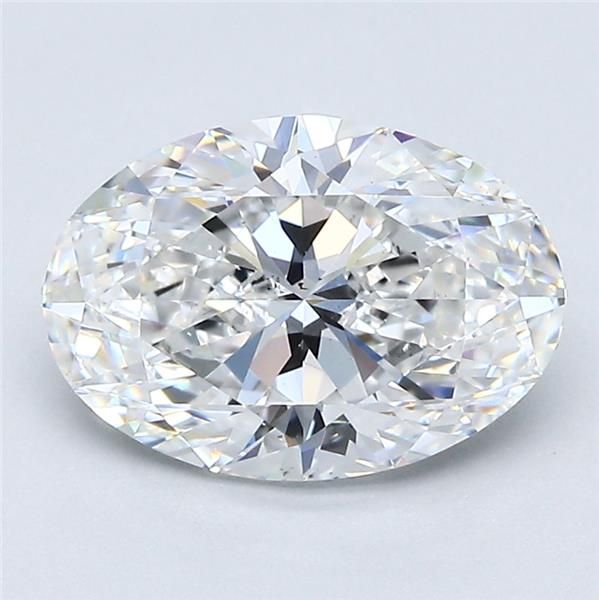 2.2ct Oval E VS2 Natural Diamond