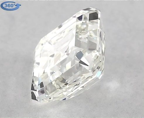 1.01ct Asscher J VVS2 Natural Diamond
