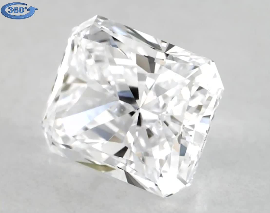 1.51ct Radiant D VS2 Natural Diamond