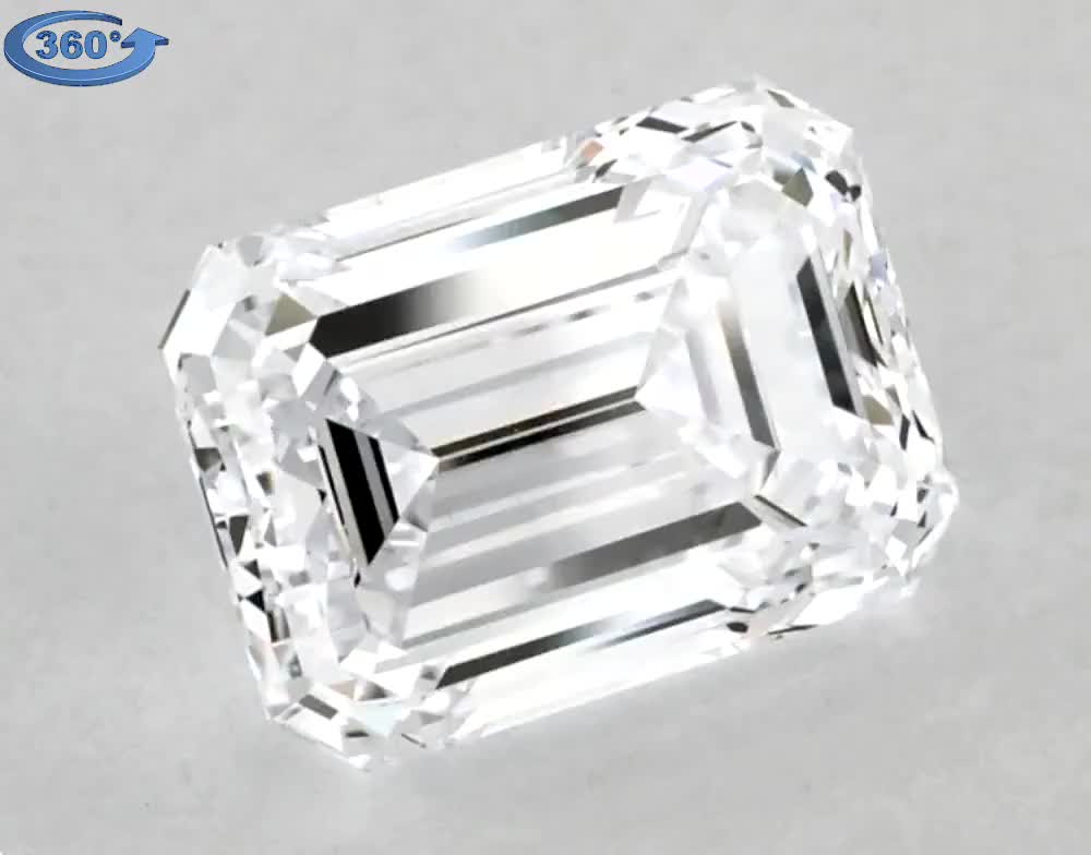 2.01ct Emerald F VS1 Natural Diamond