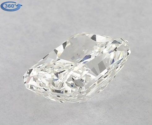 1.01ct Radiant K VS1 Natural Diamond