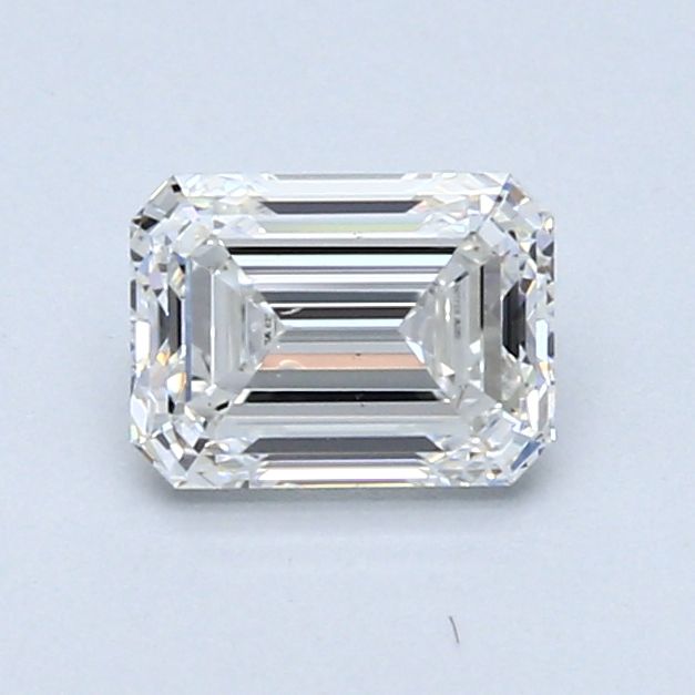 0.81ct Emerald F VS2 Natural Diamond
