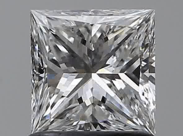 1ct Princess E VS2 Natural Diamond