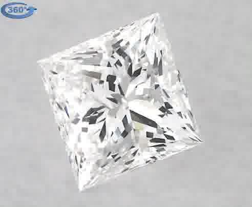 1.01ct Princess E VS2 Natural Diamond