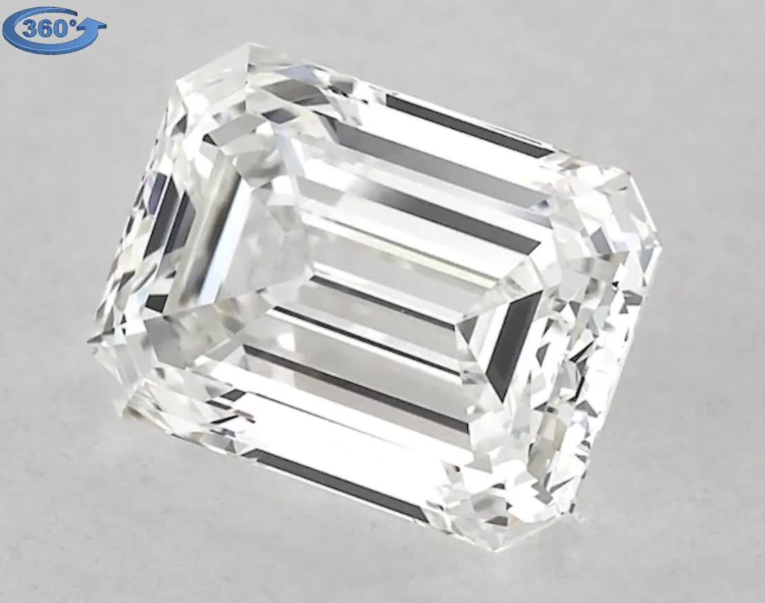 1.2ct Emerald H VVS2 Natural Diamond