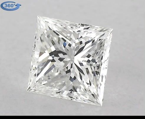 1.11ct Princess I VS1 Natural Diamond