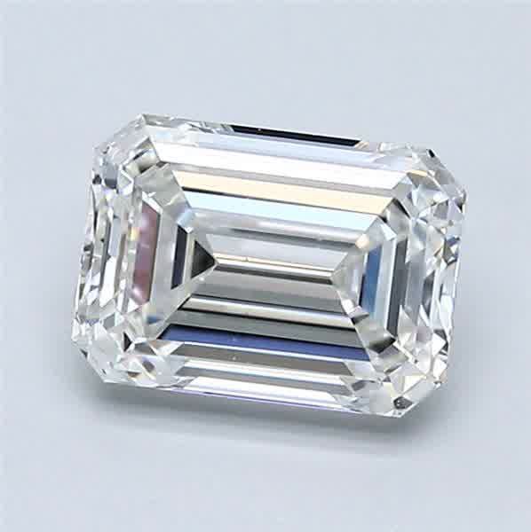 1.2ct Emerald H VS2 Natural Diamond
