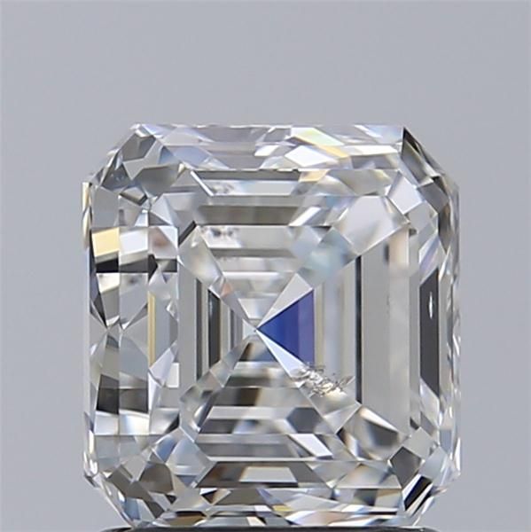 1.73ct Asscher F SI1 Natural Diamond