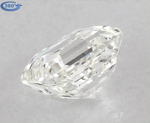 0.72ct Asscher J VVS2 Natural Diamond