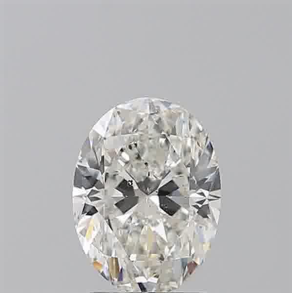 1.7ct Oval F SI2 Natural Diamond