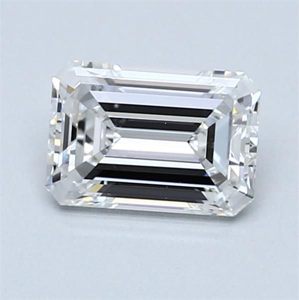1.02ct Emerald E VVS1 Natural Diamond