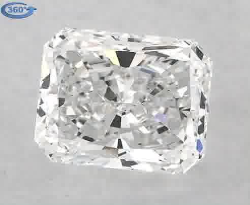 1.01ct Radiant D VS2 Natural Diamond