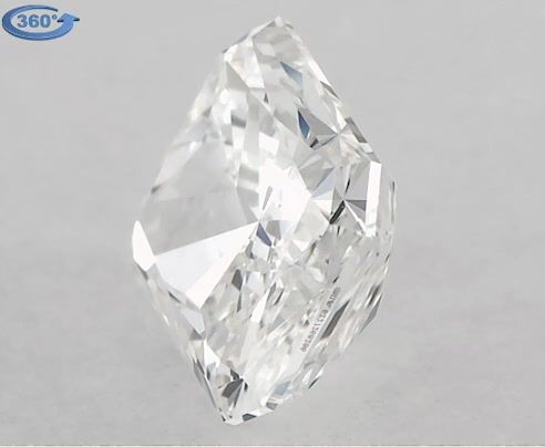 0.9ct Radiant H VS1 Natural Diamond