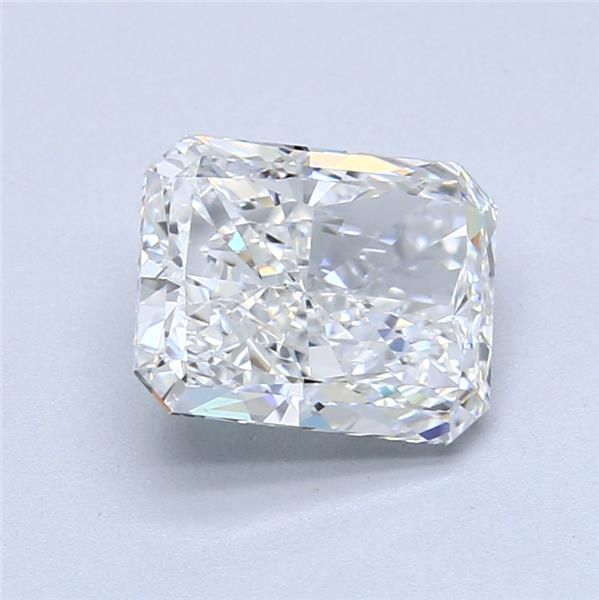 2.5ct Radiant F VS2 Natural Diamond