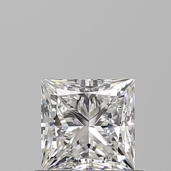 0.7ct Princess E VVS2 Natural Diamond