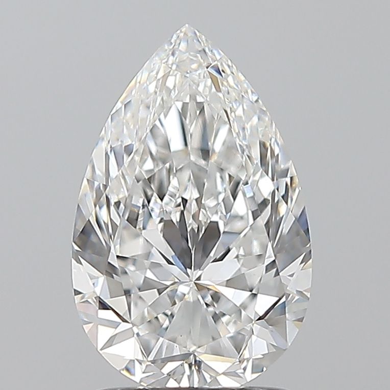 1.7ct Pear E VS1 Natural Diamond