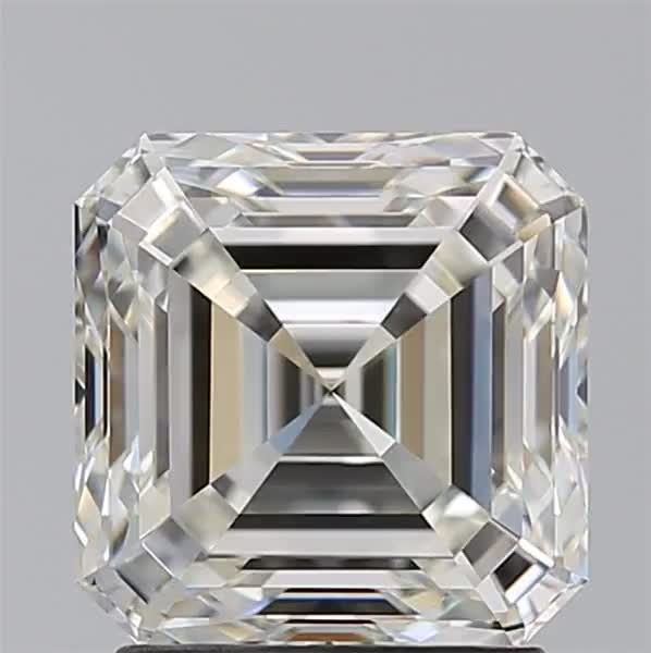 2.15ct Asscher J IF Natural Diamond