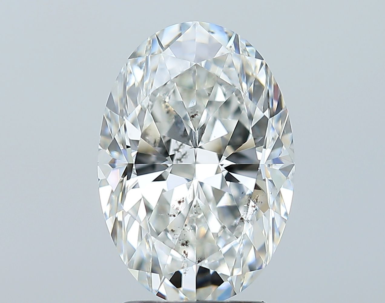 3.01ct Oval G SI2 Natural Diamond