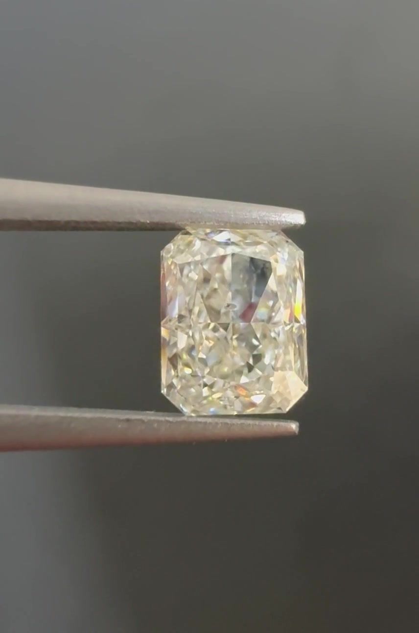 1ct Radiant K SI2 Natural Diamond